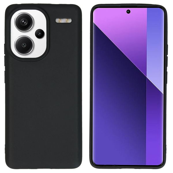 imoshion Color Backcover Xiaomi Redmi Note 13 Pro Plus (5G) - Zwart