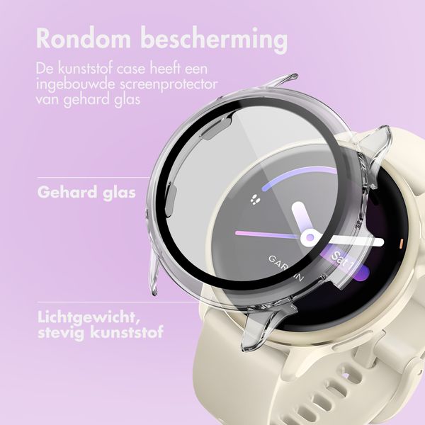 imoshion Full Cover Hardcase Garmin Vivoactive 6 - Transparant