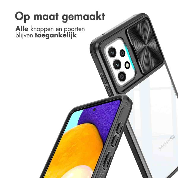 imoshion Camslider Backcover Samsung Galaxy A52(s) (5G/4G) - Zwart