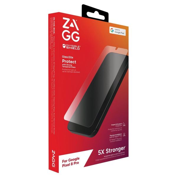 InvisibleShield Glass Elite VisionGuard Screenprotector Google Pixel 8 Pro