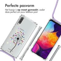 imoshion Design hoesje met koord Samsung Galaxy A50 - Sandstone Dandelion