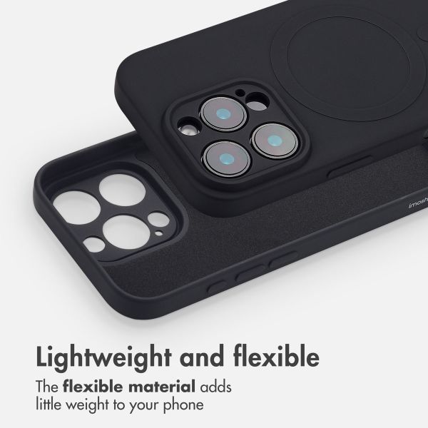 imoshion Colour Back Cover with MagSafe Apple iPhone 16 Pro Max - Black