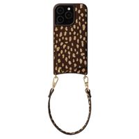 Selencia Nova Real Leather Back Cover with Card Holder Apple iPhone 15 Pro - Fawn Chic