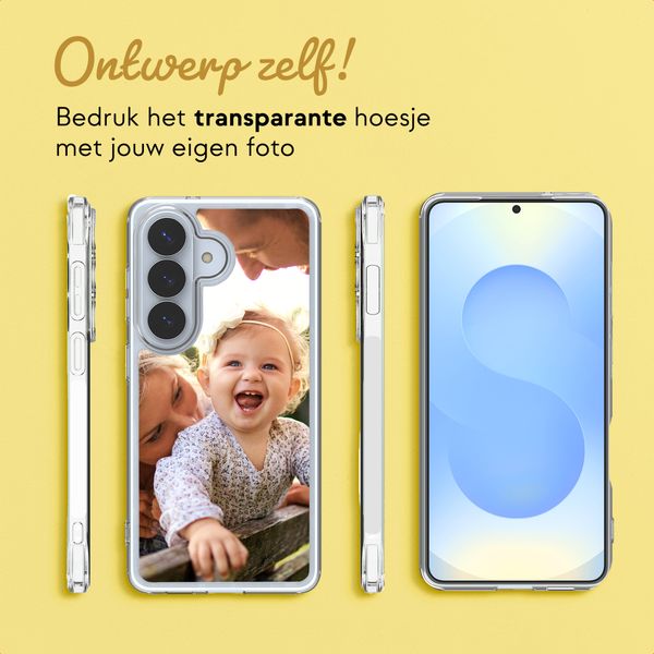 Ontwerp je eigen MagSafe Clear Case Samsung Galaxy S26 Plus - Transparant