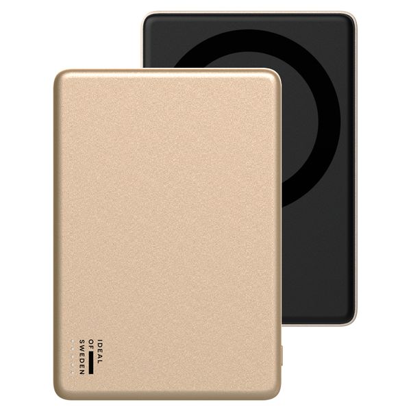 iDeal of Sweden Slim MagSafe Powerbank 5.000 mAh - Draadloze powerbank - Gold