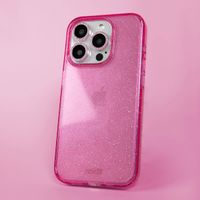Holdit Camera Lens Protector Glitter Apple iPhone 15 Pro / 15 Pro Max - Pink