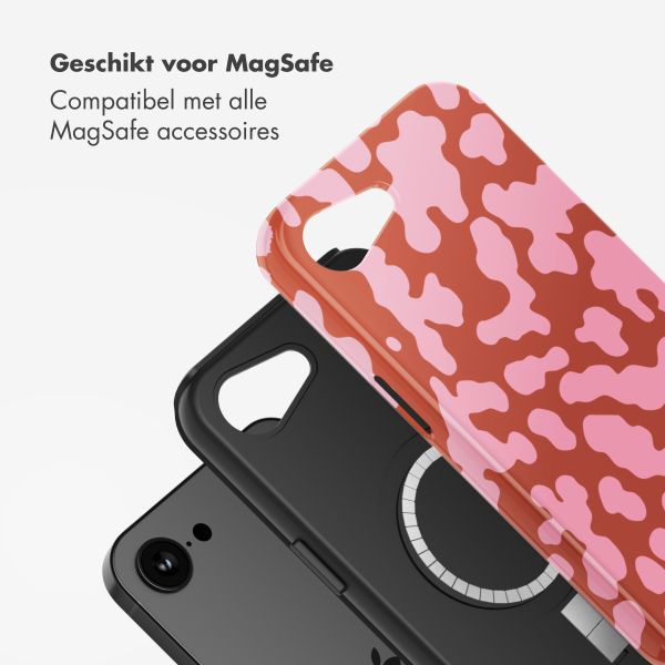 Selencia Vivid Backcover met MagSafe Apple iPhone 16e - Moo’d Blush Pink