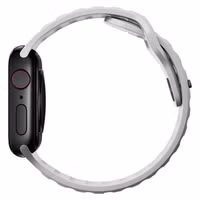 Nomad Sport band FKM Apple Watch Series 1 t/m 9 / SE (38/40/41 mm) | Series 10 / 11 (42 mm) - Lunar Gray