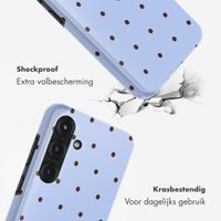 Selencia Vivid Backcover met MagSafe Samsung Galaxy S25 - Happy Dots Digital Sky