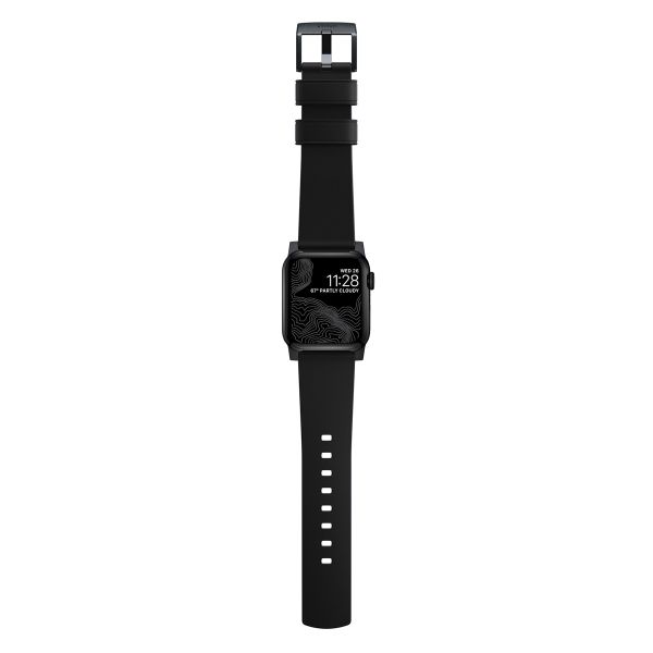 Nomad Active Pro Band Apple Watch Series 1 t/m 11 / SE / Ultra (44/45/46/49 mm) - Zwart / Zwart