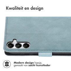 imoshion Luxe Bookcase Samsung Galaxy S24 / S25 - Lichtblauw