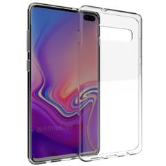 Accezz Clear Backcover Samsung Galaxy S10 Plus - Transparant