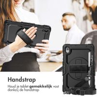 imoshion Tablet Cover met handstrap en schouderstrap Lenovo M10 Plus / M10 FHD Plus - Zwart