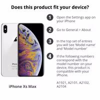 Apple Silicone Backcover Apple iPhone Xs Max - Red