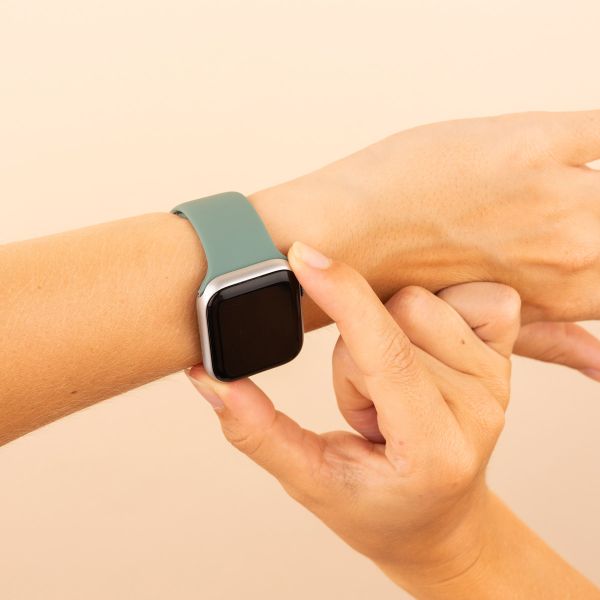 imoshion Silicone⁺ Strap Apple Watch | 38/40/41/42 mm - Size S/M - Pine