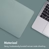 imoshion Laptop Cover Apple MacBook Air 15 inch (2023 / 2024 M3 chip / 2025 M4 chip) - Donkergroen