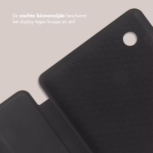 Selencia Vivid Bookcase Kobo Clara Colour / Clara BW - Zebra Light Lilac