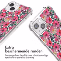 imoshion Design hoesje met koord Apple iPhone 13 - Flower Water