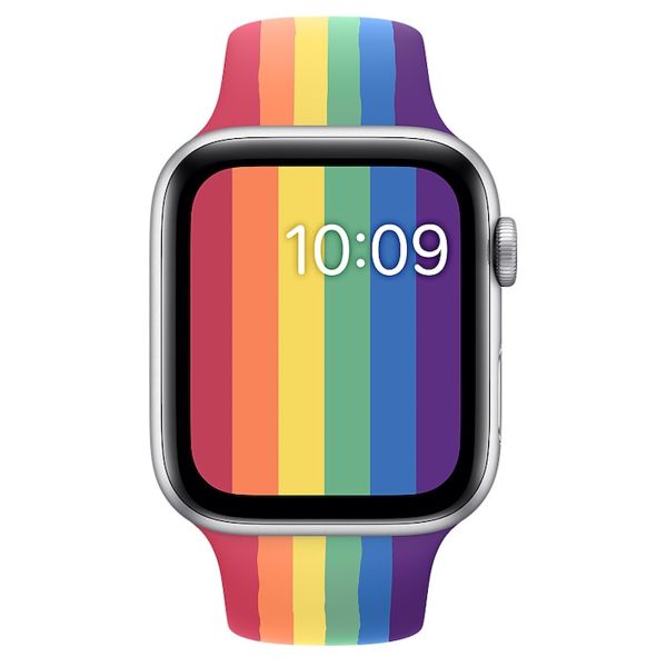 Apple Sport Band Apple Watch Series 1 t/m 10 / SE / Ultra (2) (44/45/46/49 mm) - Pride Edition