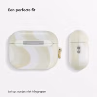 Selencia Vivid Case  Apple Airpods Pro 3 - Desert Waves Beige
