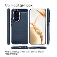 imoshion Brushed Backcover Honor 200 - Donkerblauw