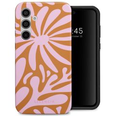 Selencia Vivid Backcover Samsung Galaxy A55 - Modern Bloom Pink