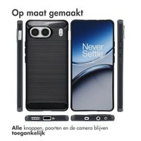 imoshion Brushed Backcover OnePlus Nord 4 - Zwart