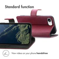 imoshion Luxury Bookcase Apple iPhone 17e / 16e - Bordeaux