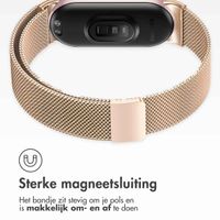 imoshion Milanees magnetisch bandje Xiaomi Smart Band 8 / 9 - Rosé Goud