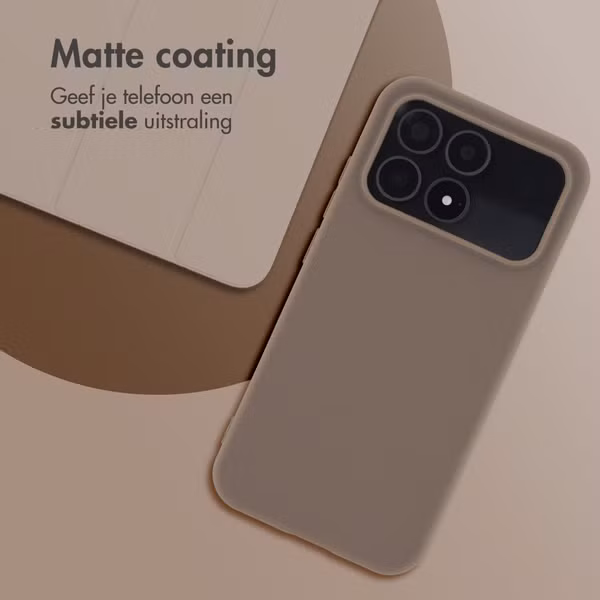 imoshion Color Backcover Xiaomi Poco F8 Pro - Bruin