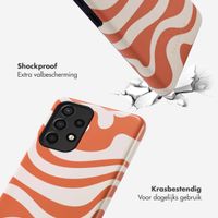 Selencia Vivid Tough Backcover Samsung Galaxy A52(s) (5G/4G) - Dream Swirl Orange