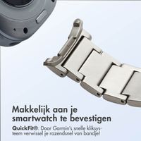 Accezz Mat Titanium bandje voor de Samsung Galaxy Watch Ultra (2024/2025) - Zilver
