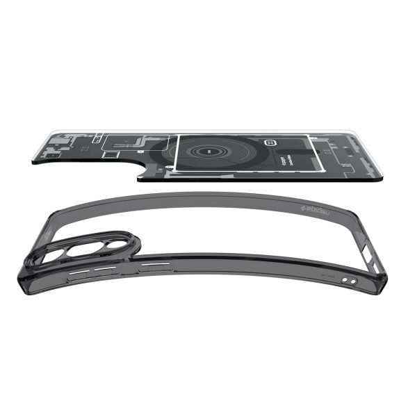 Spigen Ultra Hybrid Zero One MagFit Backcover Samsung Galaxy S25 Edge - Zwart