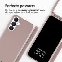 imoshion Siliconen hoesje met koord Samsung Galaxy S26 FE - Sand Pink