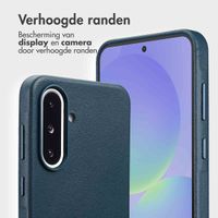 Accezz Leather Bookcase 2-in-1 met MagSafe Samsung Galaxy A36 / A56 - Nightfall Blue