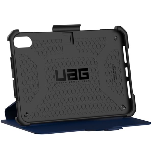 UAG Metropolis Bookcase Apple iPad Mini 7 (2024) / iPad Mini 6 (2021) - Blauw