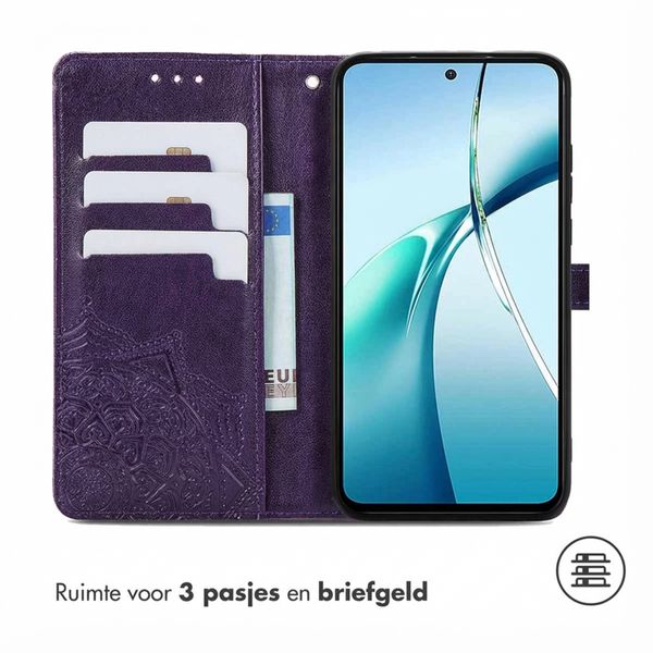 imoshion Mandala Bookcase Oppo Find X8 - Paars