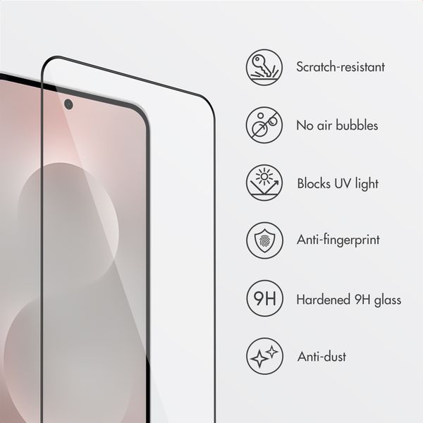 Accezz Tempered Glass Screen Protector + Applicator Samsung Galaxy S26 Plus