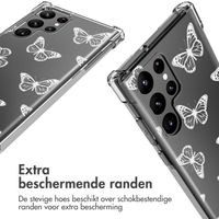 imoshion Design hoesje met koord Samsung Galaxy S22 Ultra - Butterfly