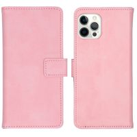 imoshion Luxe Bookcase iPhone 12 Pro Max - Roze