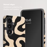 Selencia Vivid Back Cover Samsung Galaxy S26 - Art Wave Black