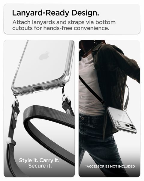 Spigen Ultra Hybrid Backcover Apple iPhone 18 Pro Max / 17 Pro Max - Crystal Clear