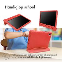 imoshion Kidsproof Backcover met handvat Apple iPad 9 (2021) 10.2 inch / iPad 8 (2020) 10.2 inch / iPad 7 (2019) 10.2 inch - Rood