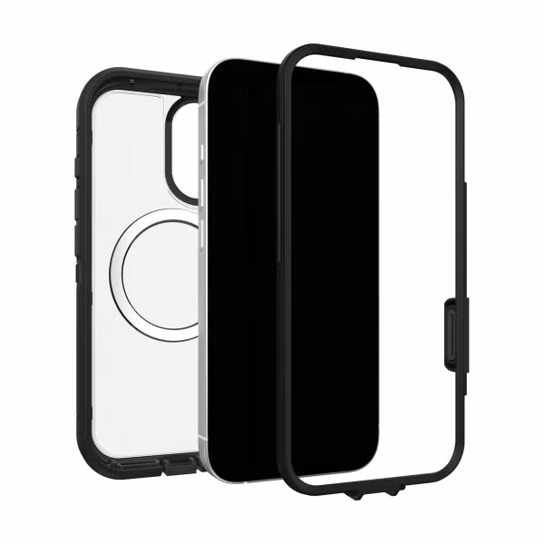 OtterBox Defender Pro XT Magnets Backcover Apple iPhone 17 - Clear / Black