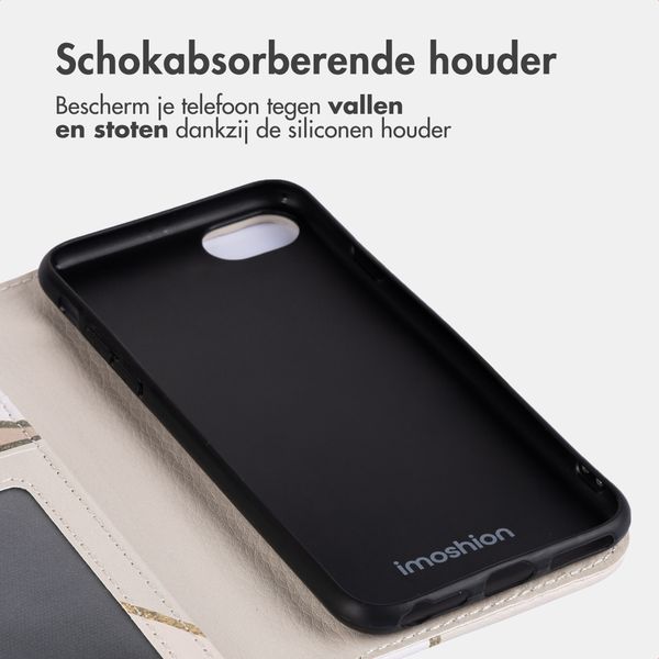 imoshion Design Bookcase Apple iPhone 17e / 16e - Beige Graphic
