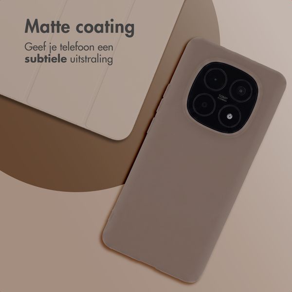 imoshion Color Backcover Xiaomi Redmi Note 15 Pro (4G) - Bruin