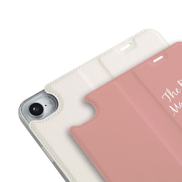 Ontwerp je eigen Compact gel bookcase hoes Apple iPhone 16e - Wit