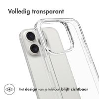 Accezz Xtreme Impact Backcover Apple iPhone 16 Pro - Transparant