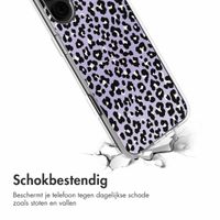 imoshion Design hoesje Apple iPhone 16 - Leopard Lilac