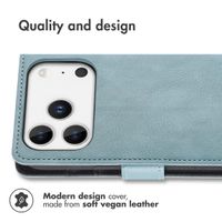 imoshion Luxury Bookcase Apple iPhone 17 Pro Max - Light Blue